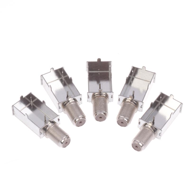 5/10Pcs M Shielding Box Coaxial Cable Connector If 2414F With Integrated Imperial Threaded Connector High-Speed Data Transfer