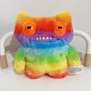 Funny Ugly Cute Monster Plush Toys Assorted Pastel rainbow Hues Soft Fluffy Material Novelty Decorative Gift for Teen Collectors
