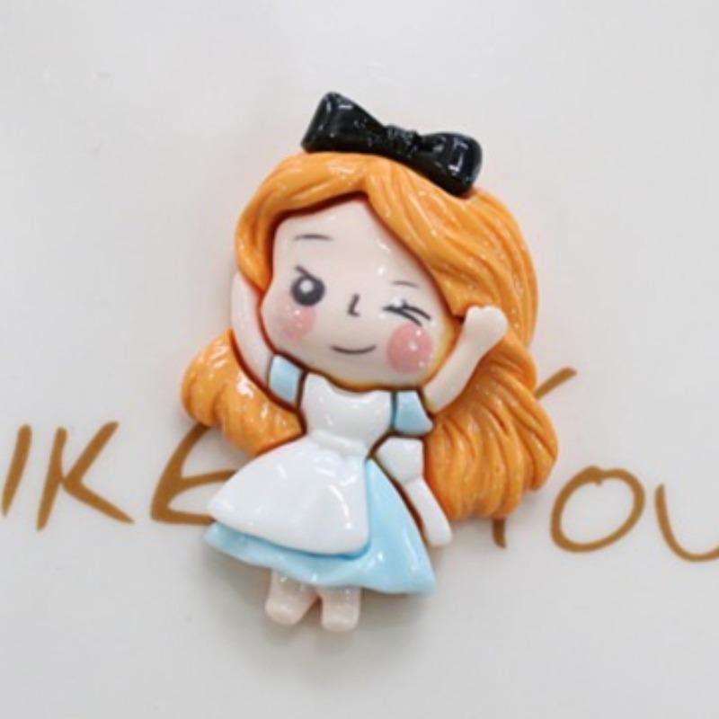 Kawaii Princess Fridge Stickers Little Girls Gifts Message Board Magnetic Stickers Home Decoration