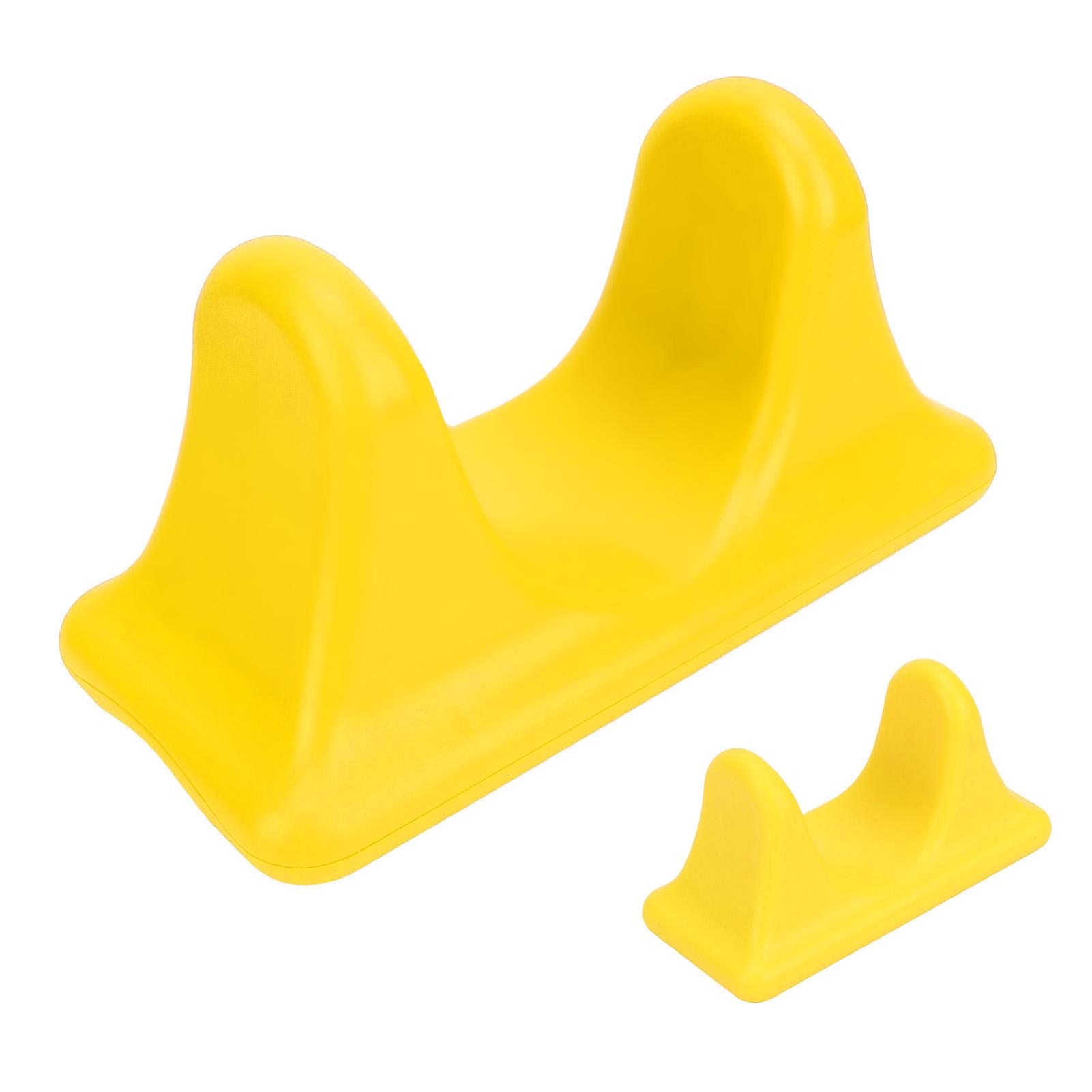 2 шт. Набор инструментов для высвобождения поясничной мышцы, портативный многофункциональный точный легкий сгибатель бедра жёлтый