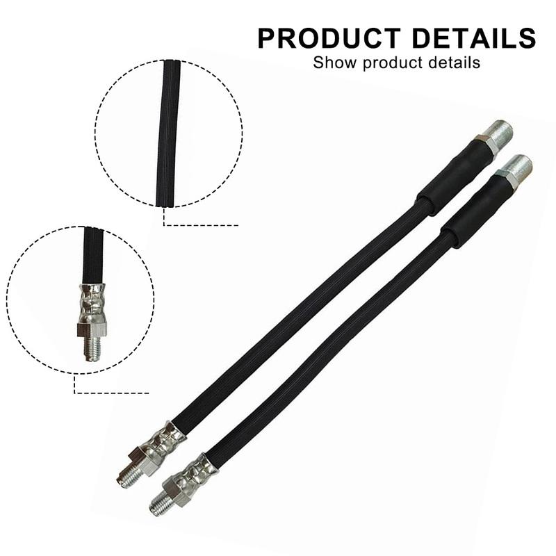 2pcs Brake Hose FOR Mini Front Rubber Brake Hose Set GBH249 GBH249Z Front Left Right Rubber Replacement Brake Accessories