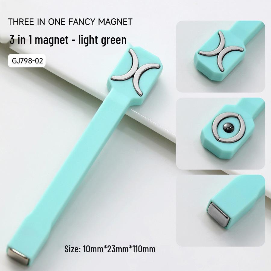 Magnet 3-în-1 pentru Artă Unghiilor Ochi de Pisică XO: Instrument Magic 3D Puternic pentru Ojă Gel, 2024