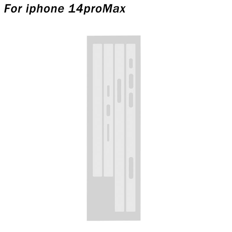 1-3Set Side Hydrogel Film For iPhone 16 15Pro Max 16Plus 14Plus 14 13Pro Max HD Clear Anti Scratch Border Frame Screen Protector