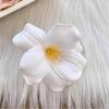 Haarspeld 3D Bloemen Decor Haarclip met Getande Tanden Paardenstaart Knot Half-Up Kapsels Clip Haarstyling Tool Haaraccessoires