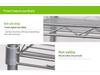 Solno Multi-Layer Iron Storage Rack for Kitchen & Bathroom