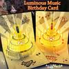 3D Happy Birthday Card Music Light Gift Card New Musical Light Greeting Card  Party Party Supplies