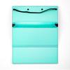 Nursing Clipboard Foldable Handheld Folders Portable Writing Board 3 Layers Secure Paper Grip for Ducuments for Doctors Students