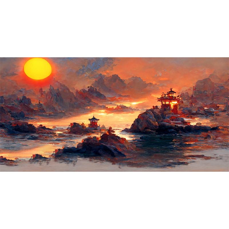 

Набор для самостоятельной алмазной живописи «Восход солнца», «Горный пейзаж», «Художественная алмазная вышивка», «Пейзаж», «Вышивка крестом», «Гостиная», «Спальня», «Настенный декор» Full Round 20x40CM