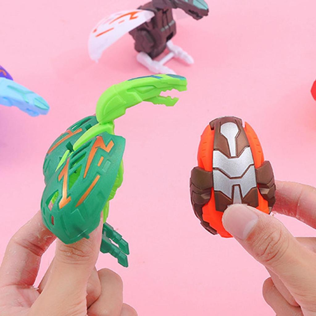 Dinosaur Robot Transforming Deformation Dinosaur Eggs Toys For Children Automatic Transform Twisting Boys Baby Educational Toys