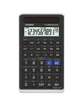 Casio Kalkulator naukowy SOLAR II fx-260 (czarny) [Używany]
