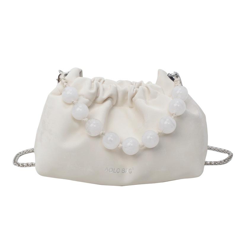 Super fire niche bundle cloud bag popular versatile chain bag women's 2025 new shoulder messenger bag bucket bag