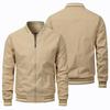 Men's Spring 2025 Lightweight Motorcycle Baseball Jacket with Car Logo
