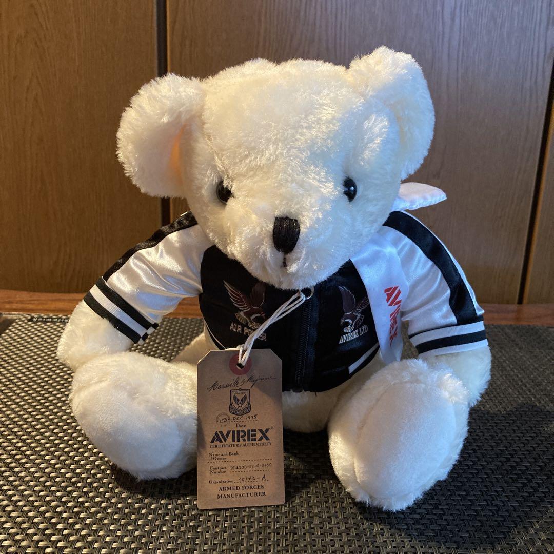 

[USED] AVIREX Teddy Bear Plush Toy (Sukajan)