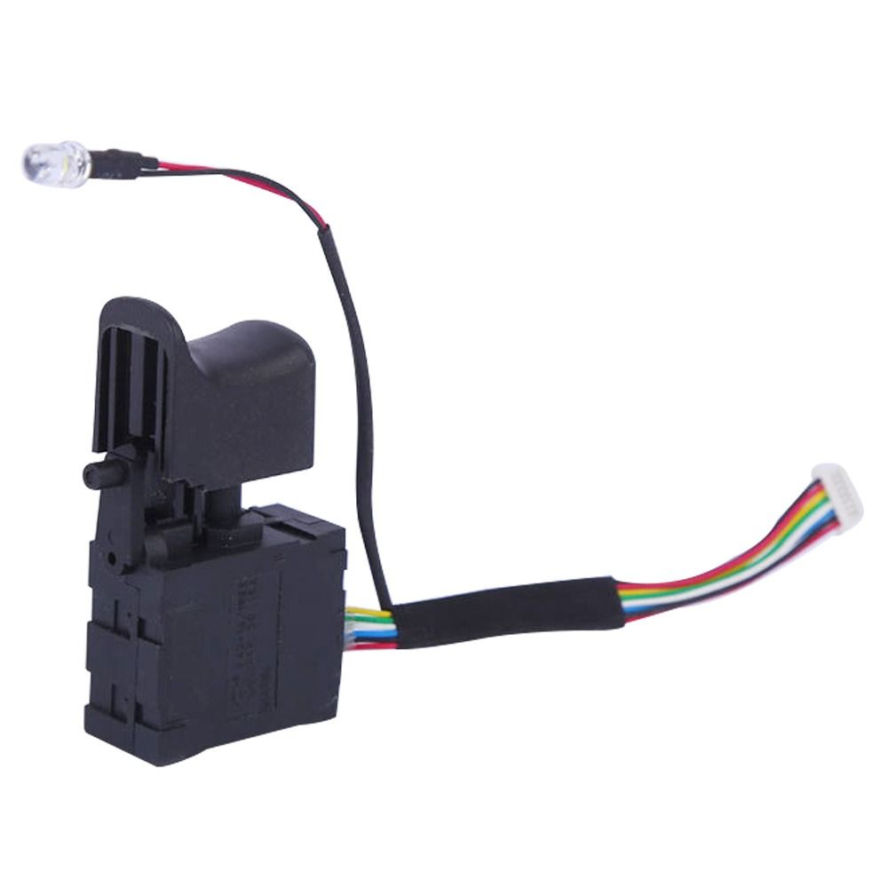 9 Wire Off-on Switch Black Wrench Switch Durable Trigger Button for Dayi 6802