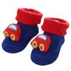 READY STOCK 0-12months Newborn New Cartoon Anti-skid Three-dimensional Doll Baby Socks Striped Dot Cute Children's Socks