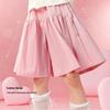 Girls' Embroidered Lace Short-Sleeve Shirt & Pants Set
