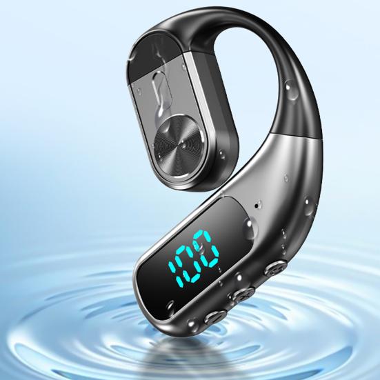 Bluetooth-compatible Earphone Stable Waterproof Language Translation Connection Noise Reduction IP54 Wireless Headphone