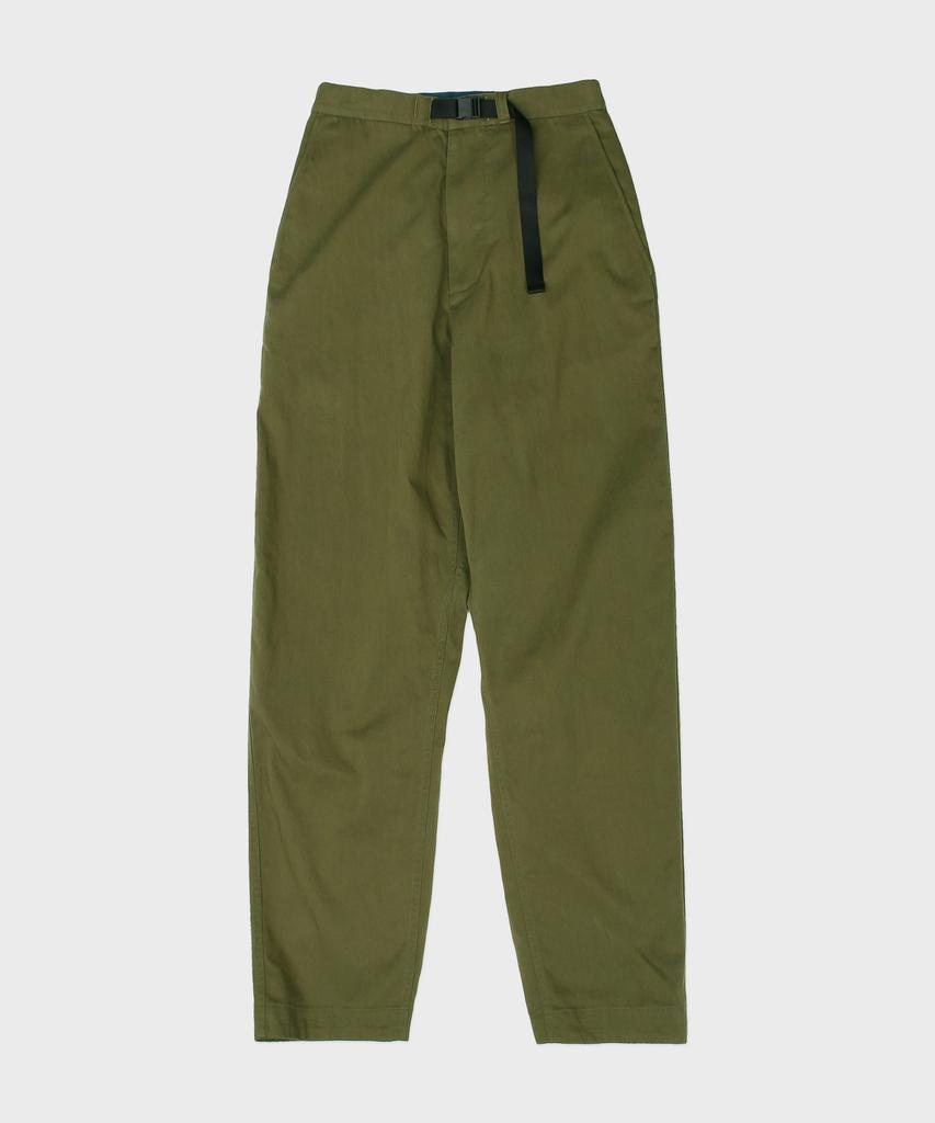 Teuletong Wide Tapered Pants - Olive