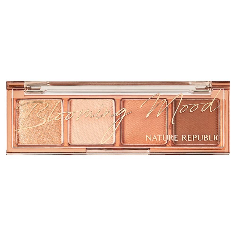 

Nature Republic Daily Basic 4-well Eyeshadow Palette 04 Coral Matte & Shimmer 2.3g