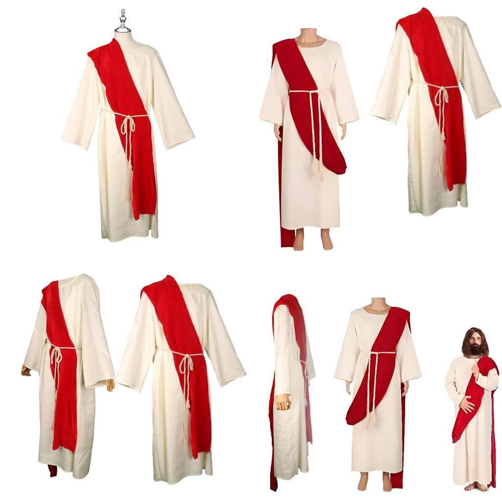 Elegant Medieval Warrior Costume For Cosplay Featuring Richly Textured Polyester