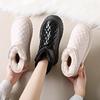 Thick-soled snow boots women's fur integrated 2025 new winter cotton boots piled and thickened waterproof and non-slip outer cotton shoes