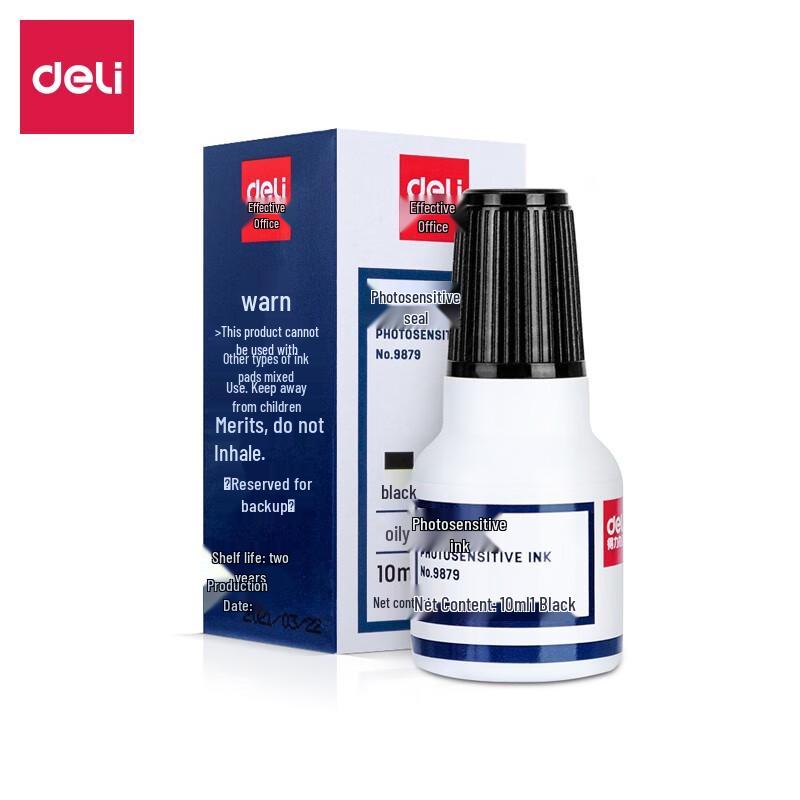 Deli Photosensitive Stamp Ink