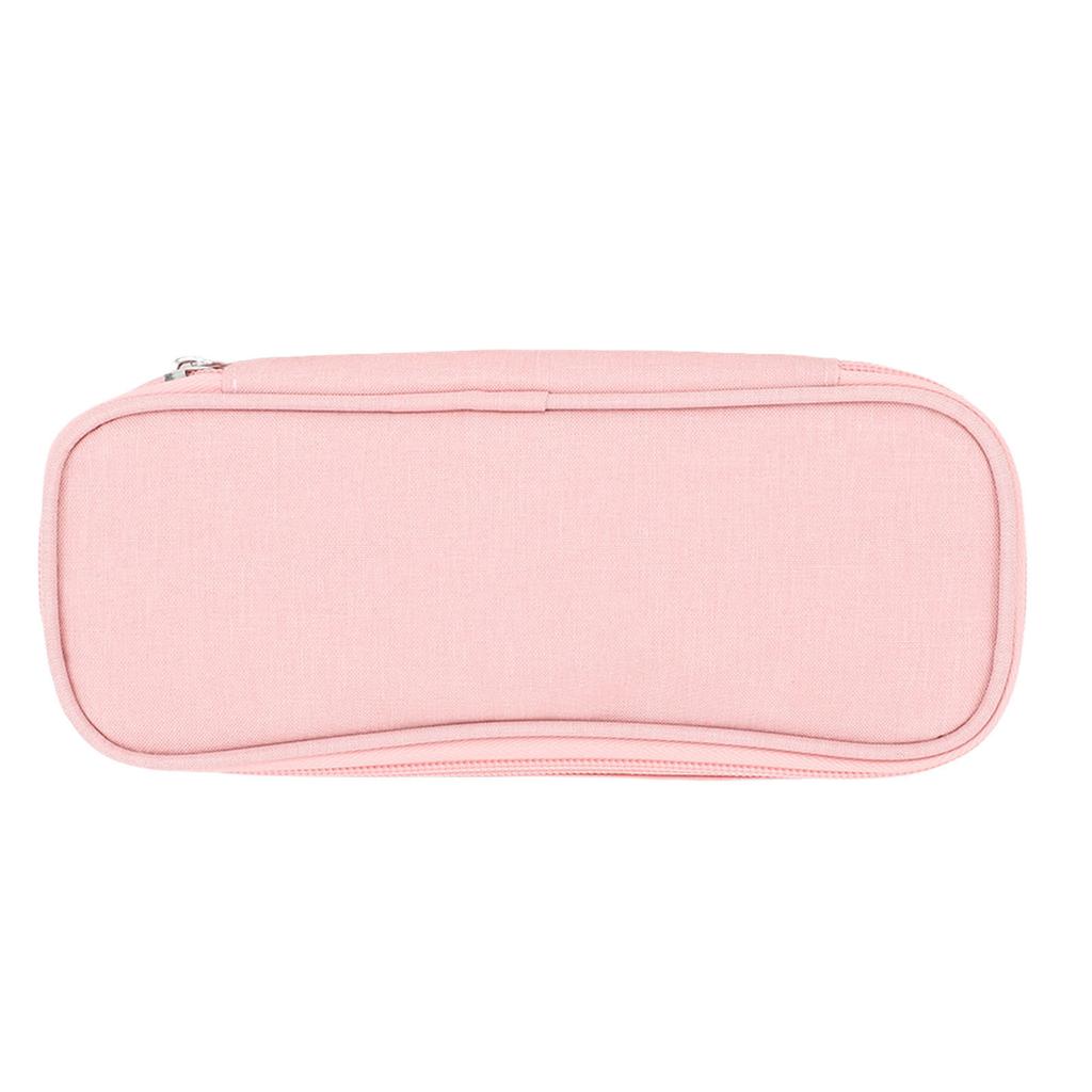 Big Capacity Pencil Case Pouch Pen Case Simple Stationery Bag with Mesh Pocket for Teens Adults Student School College