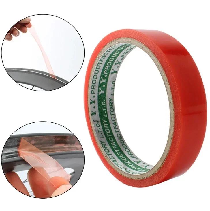 5m Double Sided Adhesive Glue Tape for Tube Tire Bicycle Repair Strong Hold Tubular Rim Tapes Durable Repair Parts