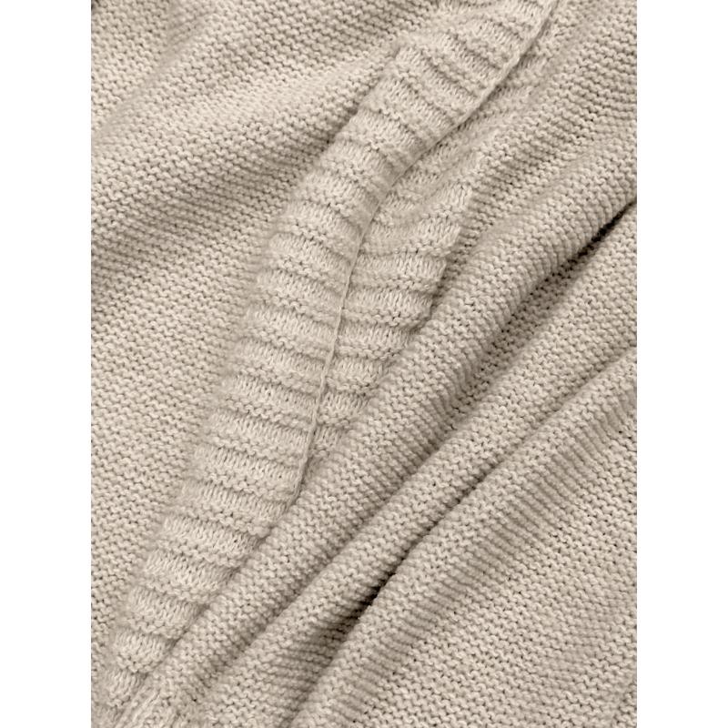 Solider offener Kapuzen-Cardigan, lässiger Fledermausärmel-Pullovermantel, Damenbekleidung