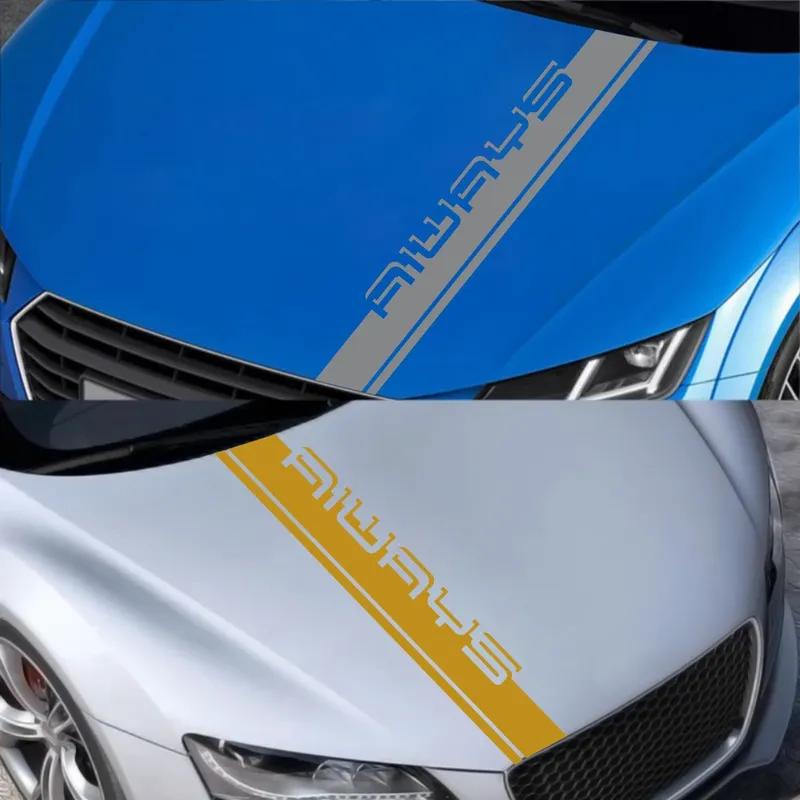 Car Hood Bonnet Cover Sticker For Aiways U5 PRO U6 U7 Motor Sport Vinyl Decor Decals Auto Tuning Accessories