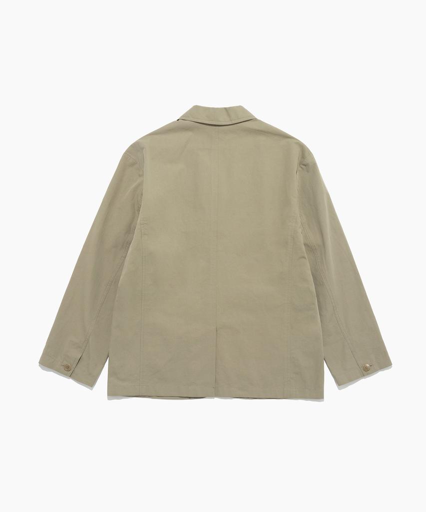 Ttudement Four Button Single Jacket Beige
