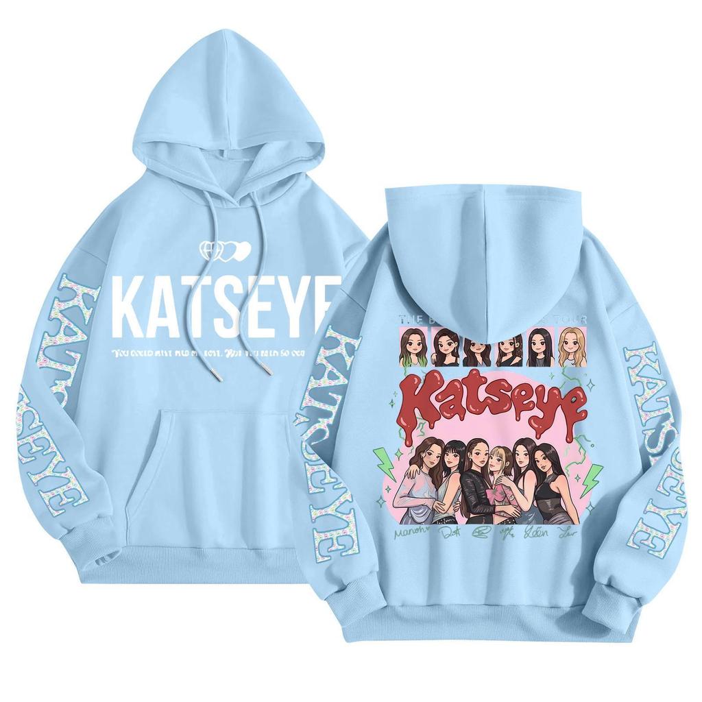 Unisex Módní Lehký Pulovr s Dlouhým Rukávem s Kapsami Tištěná Mikina s Kapucí