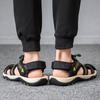 Men's Breathable Mesh Water Shoes Quick-Dry Sports Sandals Hiking Beach Outdoor Sandals Non-Slip Lightweight Walking Footwear
