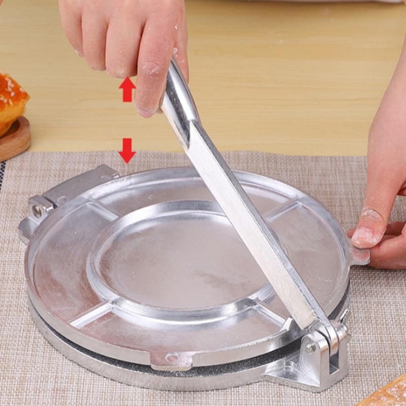 

Преміальний алюмінієвий сплав DIY Тортильниця Кухонний інструмент для ідеальних кукурудзяних тортильй Прес для тіста Крейпмейкер Тако