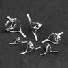 Fishing Rod Guides Fishing Rod Guides Silver Stainless Steel