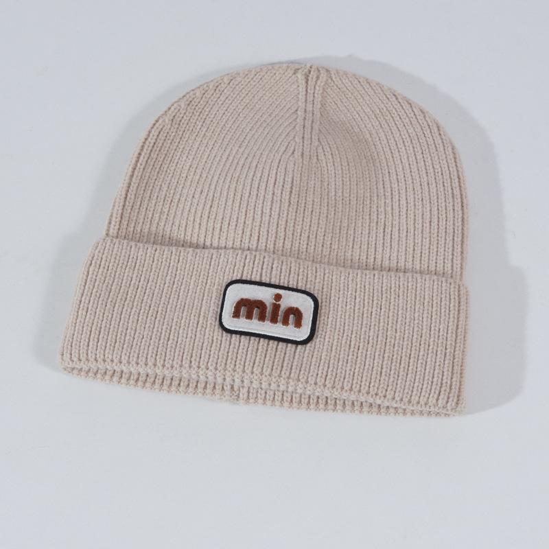 Hat for Women In Winter Warm Knitted Hat Korean Style Trendy Versatile Student Windproof Wool Hat Men