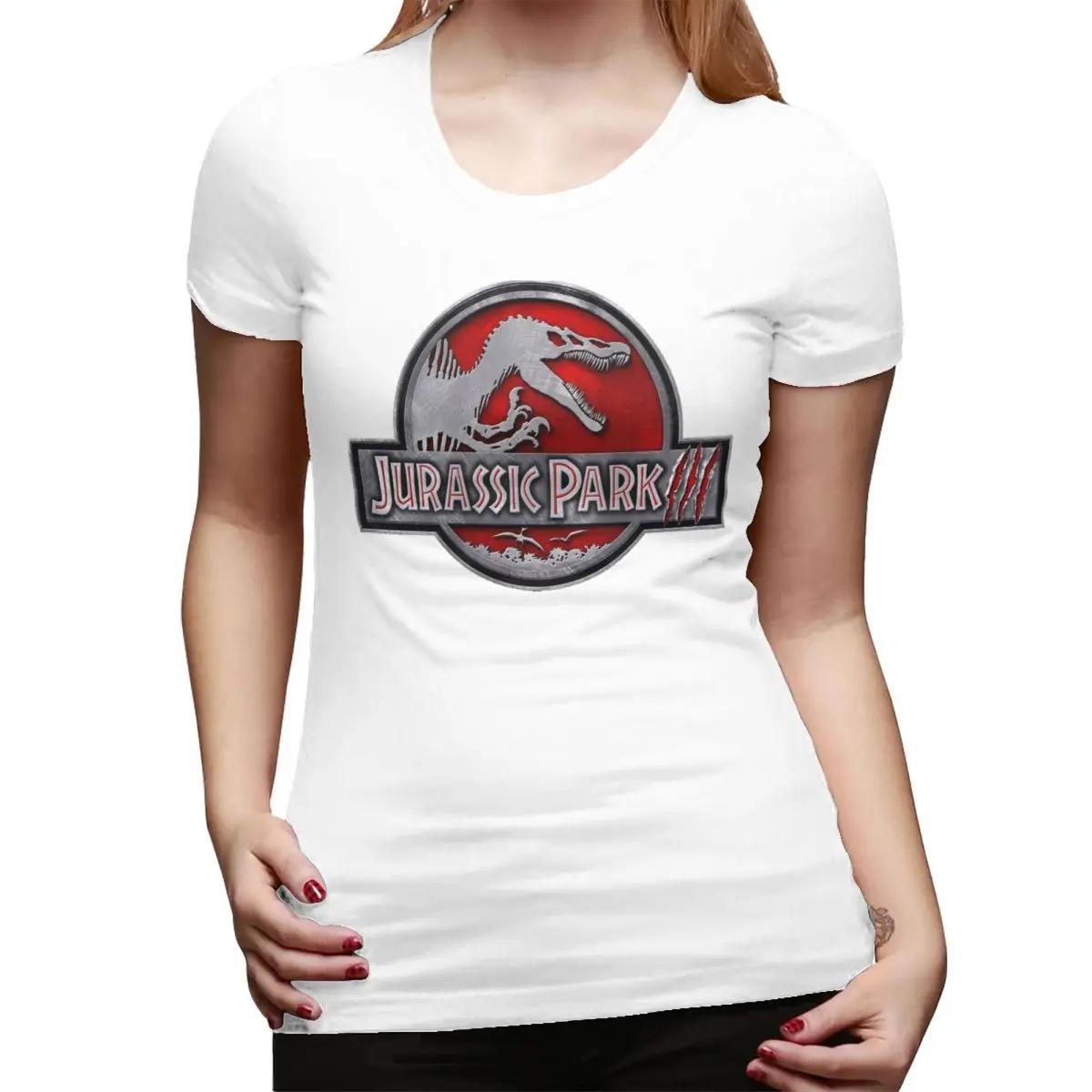 

Dinosaur Jurassic Park TShirt for Women Round Neck Streetwear T Shirts Womens Tees Short Summer Clothes Tops S