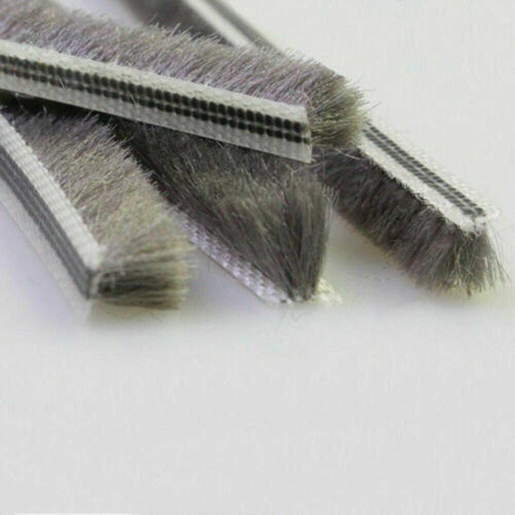 10M Seal Strip Draught Excluder Hairy Seal Brush Pile