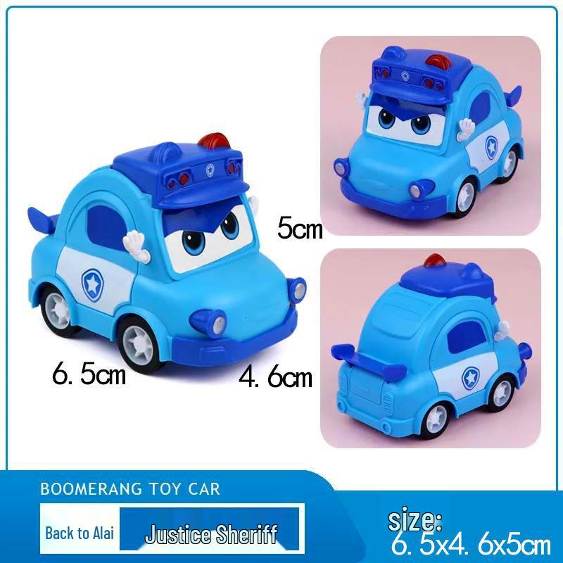 Genuine Versatile School Bus Claw Machine Pull-back Toy - Engineering Vehicle Cake Ornament Gashapon Model