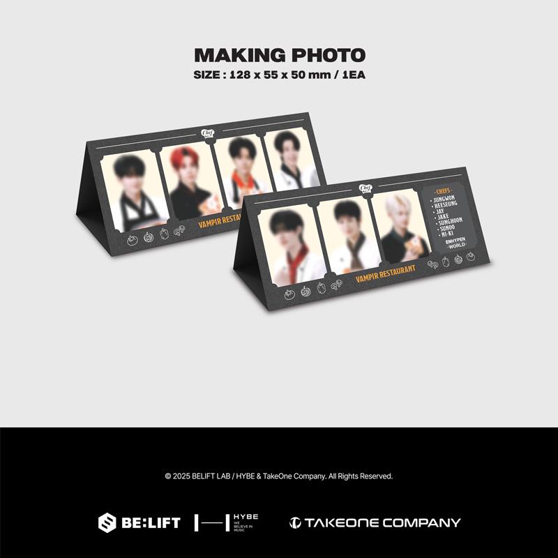 [PRE ORDER] ENHYPEN – ENHYPEN WORLD COUPON CARD COLLECTION (CHEF BASIC Ver.)