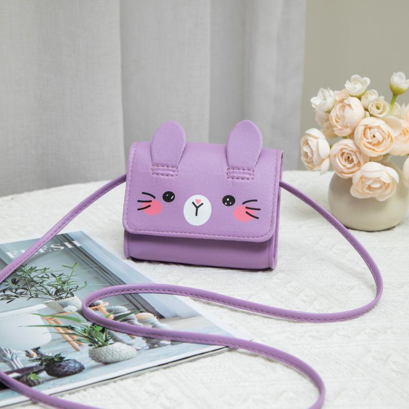 Women's Mini Crossbody Shoulder Bag - Cute Print Small Square Design