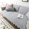 Fabric Non-slip Cotton Cushion Sofa Cover Cover Towel American-style Solid Color Sofa Cushion All Seasons Universal Cotton