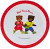 Lot Vaisselle - FUN HOUSE - PETIT OURS BRUN - Assiette Plate Ø 22 Cm, 2 Assiettes Creuses Ø 16 Cm, 2 Verres 220 Ml Et Peluche 18 Cm
