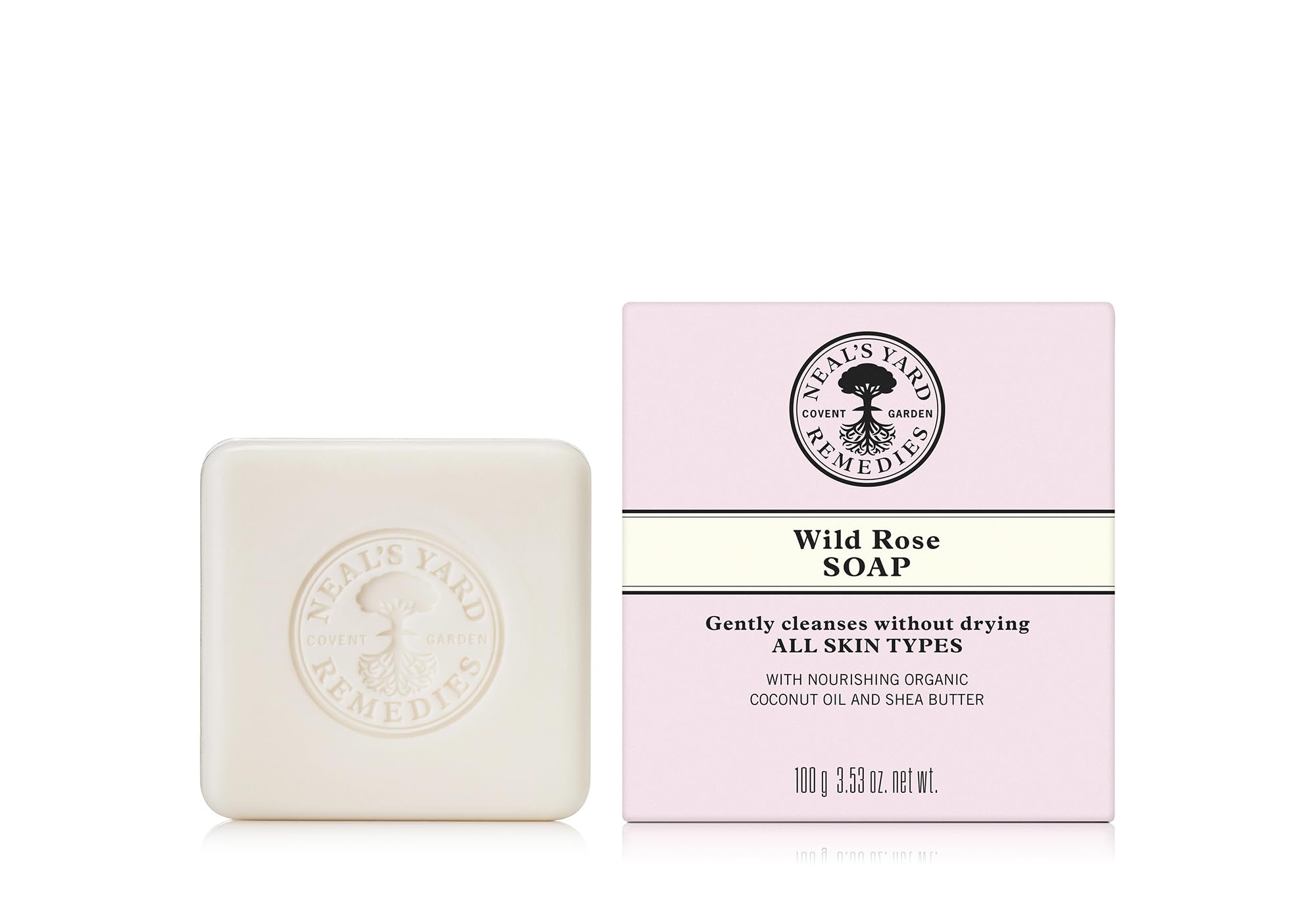 NEAL S YARD REMEDIES Wild Rose Soap (Soap Container)