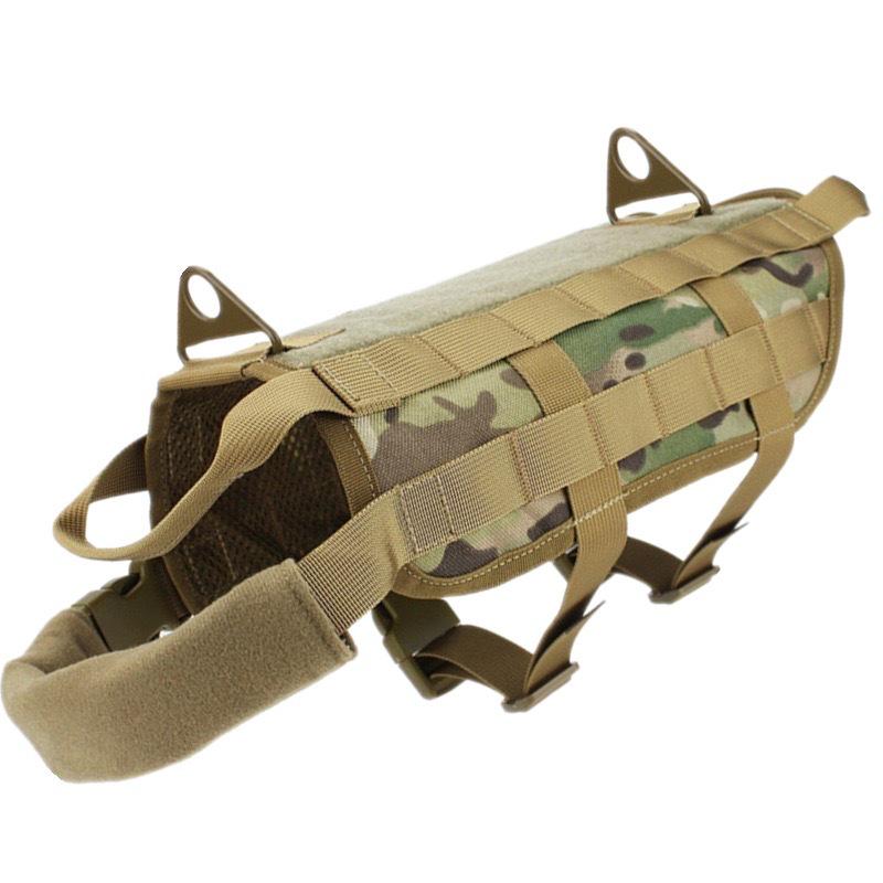 Waterproof Tactical Outdoor Dog Coat for Large Breeds