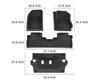 Fits 25 Mitsubishi Destinator TPE Car and Trunk Floor Mats
