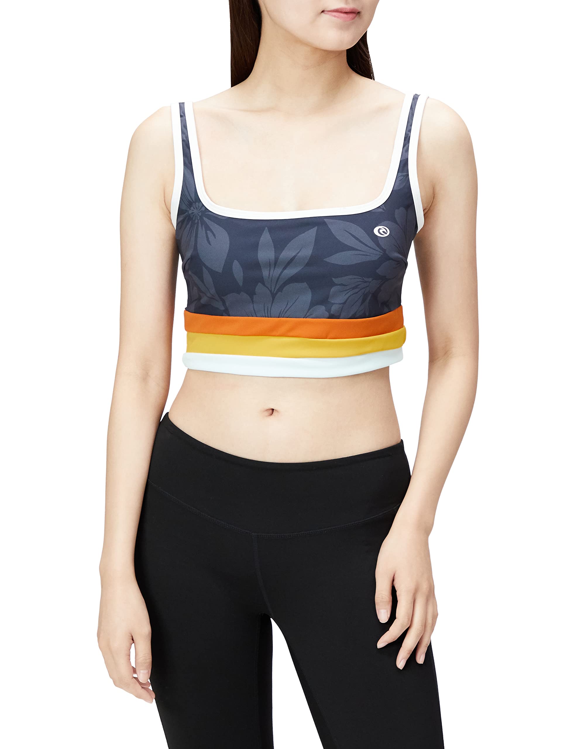 

Rip Curl VaporCool Bra Top and Mirage Heat Size M Women s (Moisture-Wicking, Quick-Drying, Antibacterial, Odor-Resistant) [GTEHJ9 / Wave] Navy,