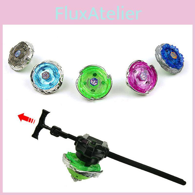 Vibrant 4d/6d Metal Fusion Masters Beyblade With Illuminating Led Light Top