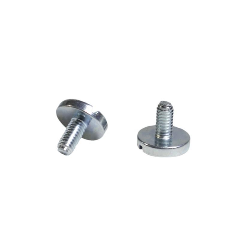 Blue Zinc Grade 8.8 Flat Head Slotted Machine Screw