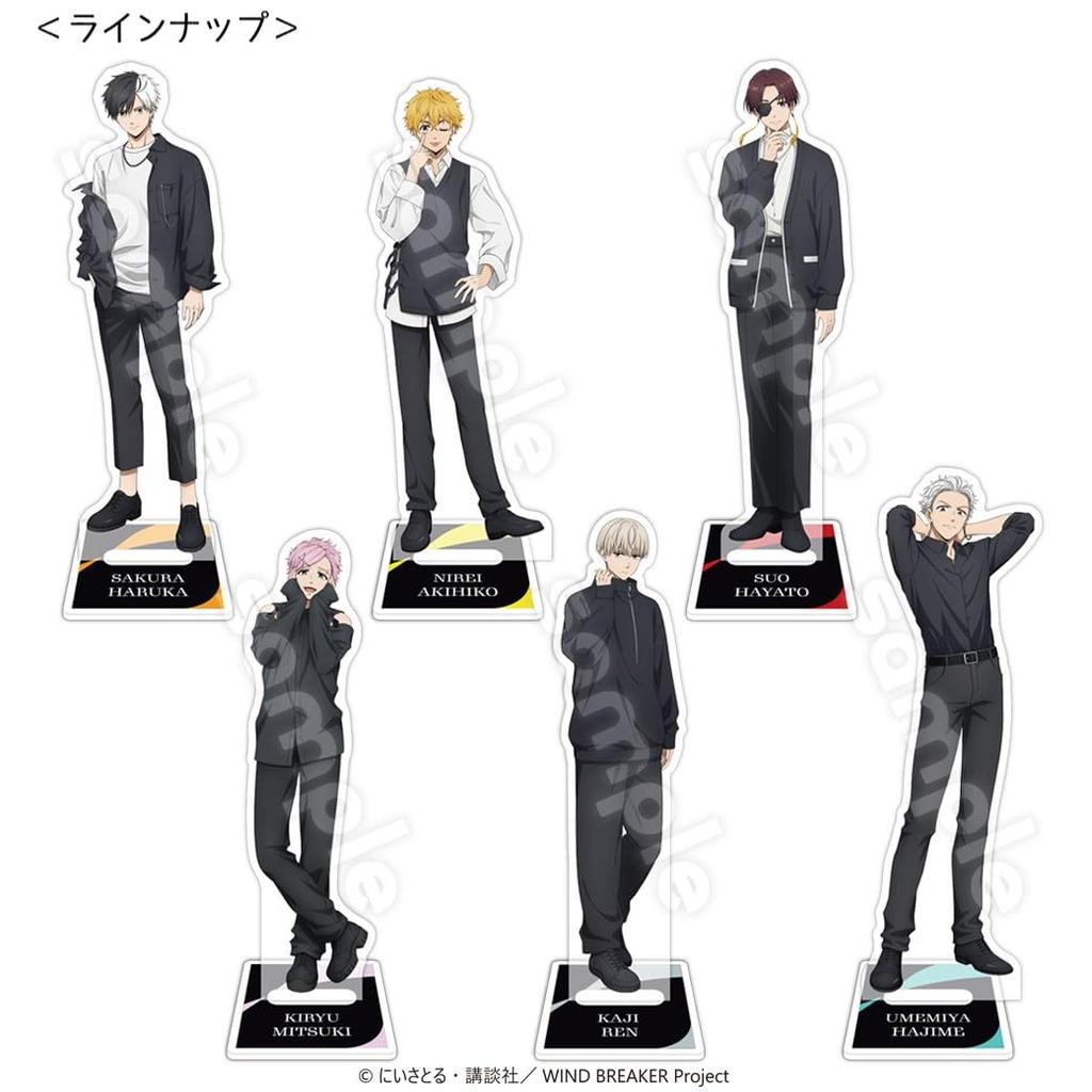 Hagoromo Acrylic Stand Calendar Kiryu Mitsuki 83330 "WIND BREAKER" -2026 Ver.- No.